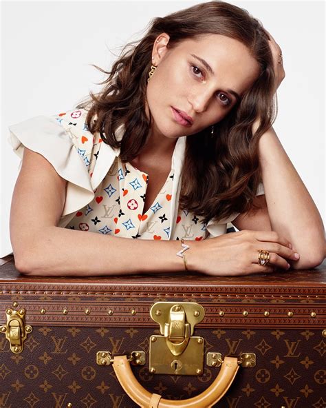 alicia vikander louis vuitton|alicia vikander fashion designer.